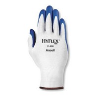 Ansell Edmont 205622 Ansell Size 7 HyFlex NBR Palmed Dip Nitrile Coated Gloves With Knit Lining
